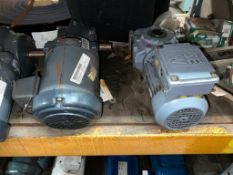Assorted Motors up to 3 HP, Assorted Motor Parts, S/S Clamps, Springs and Hardware