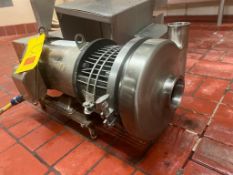 Tri-Clover Centrifugal Pump with Sterling Electric 5 HP 1,760 RPM Motor and 3