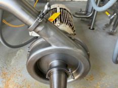 Alfa Laval Centrifugal Pump with 20 HP 1,755 RPM Motor and 4