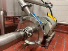 Fristam Centrifugal Pump with Baldor 15 HP 3,500 RPM Motor and 2.5