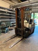 Nissan 4,400 LB Capacity Fork Truck , Model: KCPH02A25PV - Rigging Fees: $50