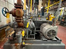 Vilter 3-Head Reciprocating Compressor, S/N: 2596AH446RC with Siemens 75 HP Motor and Allen