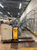 Crown Low Lift Rider Electric Pallet Jack with Battery - Rigging Fees: $50
