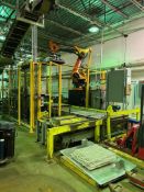 Integrated Packaging Machinery Caseless Robotic Palletizing System with Kuka Robotor, Type: KR-180-2