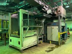 Alvey 880 Palletizer, S/N: 01-KH34118 with Allen-Bradley SLC 5/04 CPU with (9) I/O Cards, Magnetic