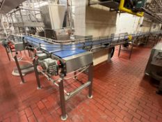 Integrated Packaging Machinery/Descon S/S Framed Conveyor with 180° and 90° Turns, (2) S-Turns