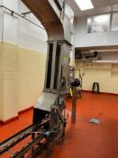 Cannon Case Inverter with 30' Case Chain Conveyor and Elevated Case Conveyor (Location: De Pere, WI)