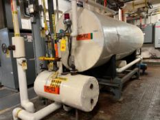 2,500 Gallon Horizontal Ammonia Receiving Tank with Expansion Tank - Rigging Fees: $3500