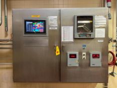 Pasteurizer Control Panel Including: Parker Touch Screen HMI, Allen-Bradley Remote I/O Adapter