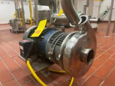 Tri-Clover Centrifugal Pump with Marathon Electric 5 HP 1,745 RPM Motor and 3