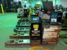 Crown Low Lift Electric Pallet Jack with Battery - Rigging Fees: $50