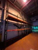 Sections Pallet Racking , Dimensions = 12' x 8' - Rigging Fees: $2640