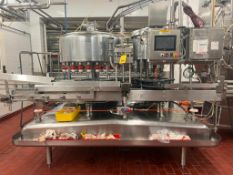 Federal 24-Valve Filler with 10-Head Capper, Machine No: 2037FKW4/2410GR1234 with Parker Touch