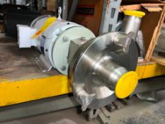 Fristam Centrifugal Pump with Baldor Motor and 15 HP 3,500 RPM and 2.5