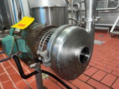 Tri-Clover Centrifugal Pump with 7.5 HP 1,755 RPM Motor and 3