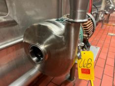 Tri-Clover Style Centrifugal Pump with Siemens Motor 7.5 HP 1,750 RPM Motor and 3