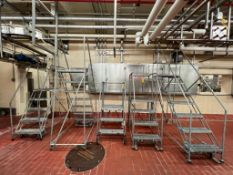 Assorted Mobile Stairs - Rigging Fees: $100