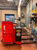 Raymond Low Loft Rider Electric Pallet Jack with Battery - Rigging Fees: $50