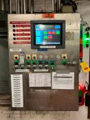Parker Touch Screen HMI, Allen-Bradley 1785-ENET PLC with (8) Cards, Power Supply and S/S