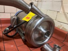 Alfa Laval Centrifugal Pump with Sterling Electric S/S Clad 7.5 HP 1,760 RPM Motor and 3