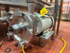 Fristam Centrifugal Pump with Reliance Electric 10 HP 3,505 RPM Motor and 2.5