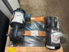 NEW Weg 15 HP 3,600 RPM Motor and (2) Browning Syncrogear Reducers - (1) NEW - Rigging Fees: $125