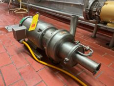 Alfa Laval Centrifugal Pump with Baldor S/S Clad 7.5 HP 3,500 RPM Motor and 3