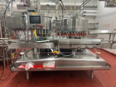 Federal 36-Valve Filler with 15-Head Capper, Machine No: 2036ESW4/3615GL776 with Parker Touch Screen