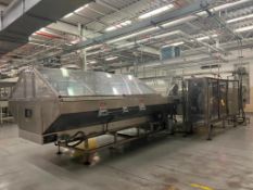 New England Machinery Unscrambler, Model: NEHHLP-90, S/N: 2336 with Allen-Bradley SLC 5/04 CPU