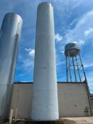 Crepaco 50,000 Gallon Jacketed S/S Silo, S/N: A1411 with Valves and Agitation