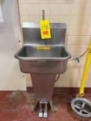 S/S Hand Sink with Foot Controls - Rigging Fees: $150