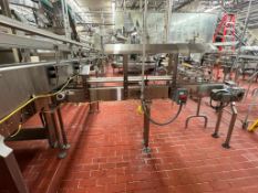 S/S Framed Serpentine Conveyor with Drives, Dimensions = 60' x 4.5