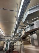 105'+ S/S Framed Serpentine Conveyor with Drives - Rigging Fees: $4725