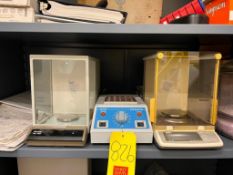 Mettler Toledo AE160 S/S Digital Scale, Hach Cod Reactor and S/S Digital Scale, GE Pump