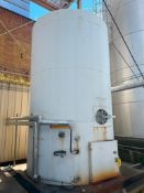 7,000 Gallon Liquid Cane Sugar Tank with Pump, Dimensions = 12' Height, 16' x 10' Outside Diameter