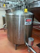 200 Gallon S/S Tank with Spray Ball and Alfa Laval S/S 2-Way 3