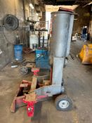 Assorted Shop Stands, Mobile Jack, Miller Welder and Hose Reel - Rigging Fees: $250