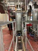 Cannon Conveyor Systems, S/S Overhead Case Positioner and S/S Case Chute - Rigging Fees: $1200