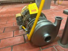 Tri-Clover Centrifugal Pump with Baldor 3 HP 1,755 RPM Motor and 2