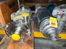 (3) Fristam and Ampco Centrifugal Pumps with Motors from 7.5 HP to 10 HP and 2.5