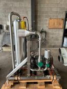 DEC International Sani-Matic Sanitation Equipment with Waukesha Centrifugal Pump, S/S Filter