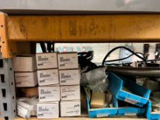 Assorted Parkers HMI Parts, Motors, Hand Truck Tires, Motor and Pump Parts and Conveyor Parts