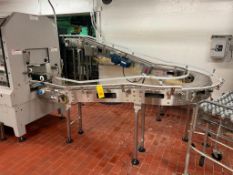 Integrated Packaging Machinery S/S Framed Inclined Conveyor with 180° and S-Turns with Drive