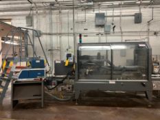 Pearson Packaging Systems Caser, S/N: 2011CS2512519 with Nordson Mesa Hot Glue Machine and Allen
