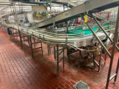 90'+ S/S Framed Serpentine Conveyor with Drives - Rigging Fees: $1500