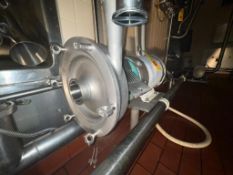 Tri-Clover Centrifugal Pump with Baldor and 3