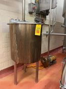 55 Gallon S/S Balance Tank with Tri-Clover Centrifugal Pump with Baldor 2 HP 1,755 RPM, 2