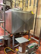 Bredo 200 Gallon Jacketed S/S Likwifier with 25 HP Motor and Model: LD1W, S/N: D-85230-6-9488 -