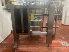 APV 2-Zone Plate Heat Exchanger, Model: SR10, S/N: 22175 - Rigging Fees: $750