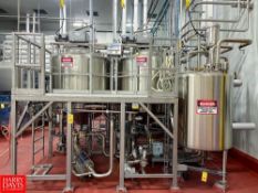 S/S Batching System Platform (Dimensions = 6' Depth x 9'4